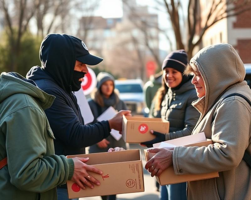 Winter meals for downtown shelters